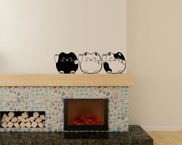 A Set of Cats Wall Decal A Set of Cats Wall Decal
